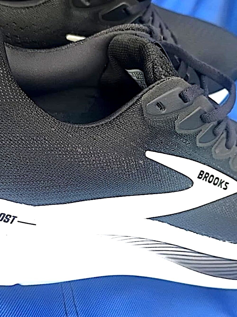 Brooks Ghost 17 Running Shoes Black White