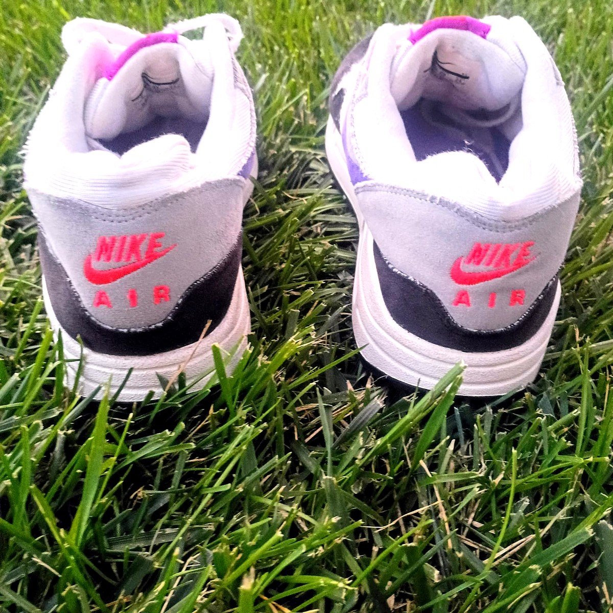 Nike Air Max 1 "Pink Flash / Court Purple" – Grey/Purple – Women's Size 8 - Image 5