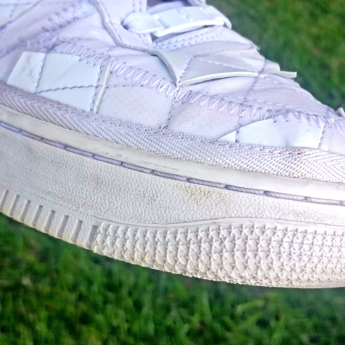 Nike Air Force 1 Shadow "Triple White" – Women's Size 10.5 - Image 8