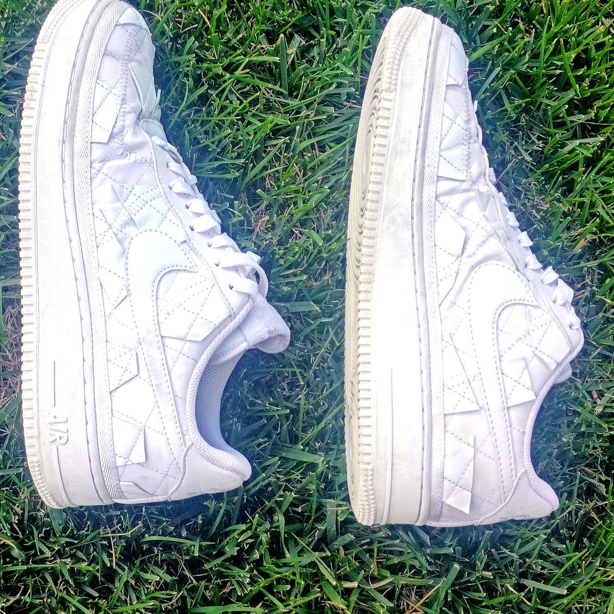 Nike Air Force 1 Shadow "Triple White" – Women's Size 10.5 - Image 5