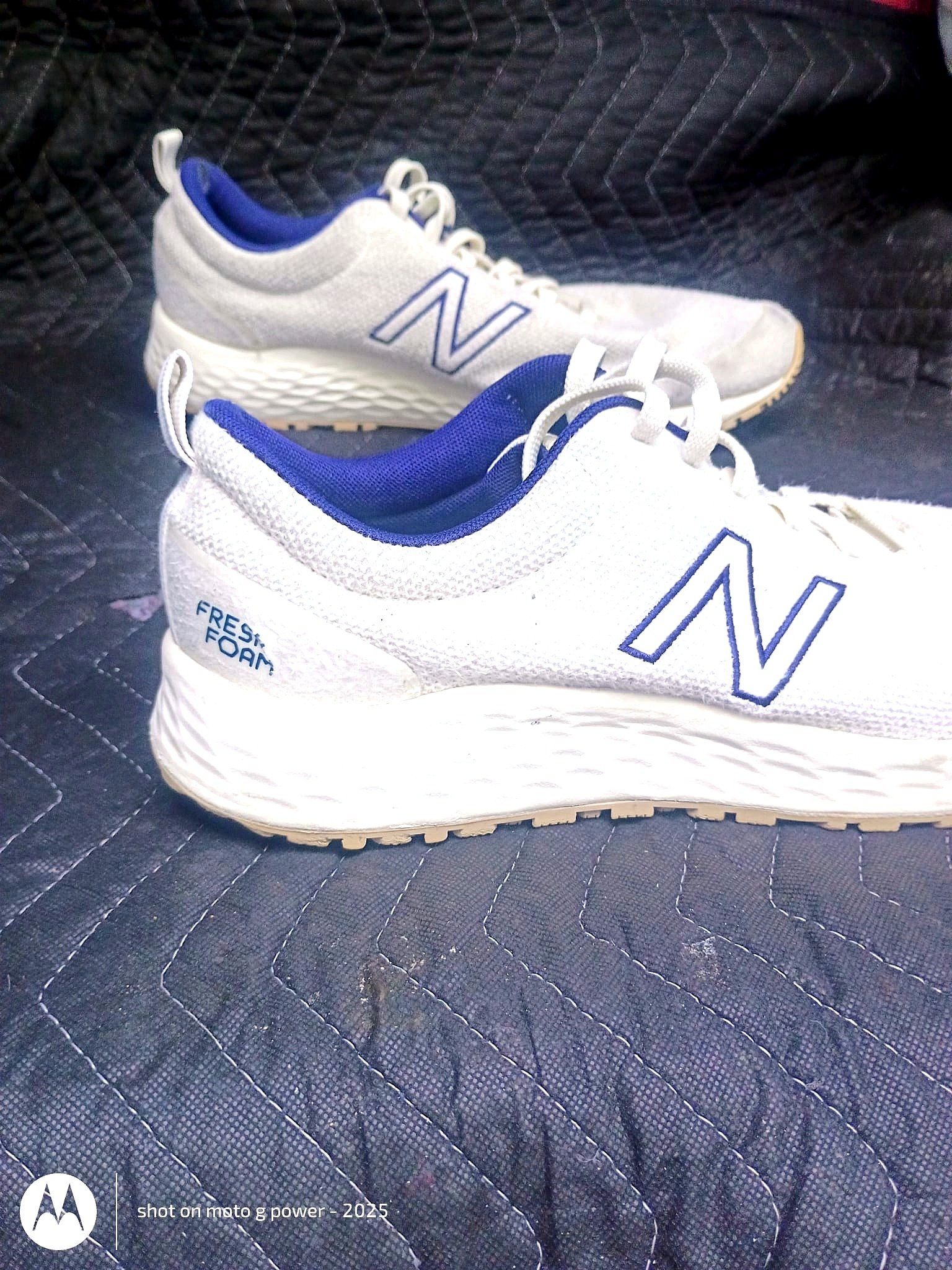 New Balance Fresh Foam Arishi White Blue Men's Running Shoes - Image 7