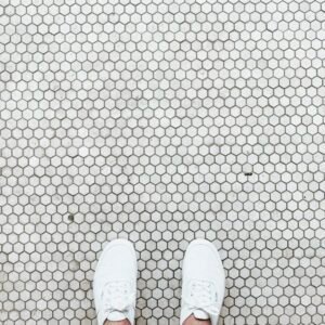 White Low-Top Sneakers