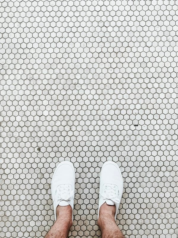 White Low-Top Sneakers